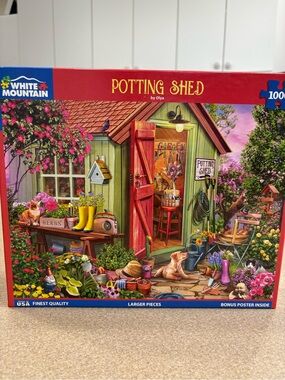 White Mountain Potting Shed Puzzle